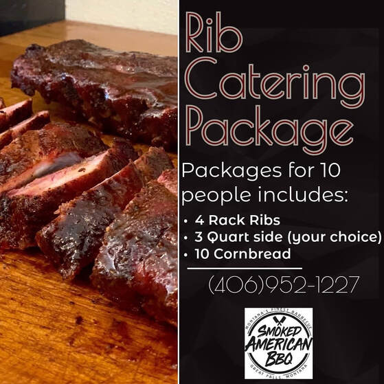 SMOKED.’s glazed spare ribs, from its catering photography